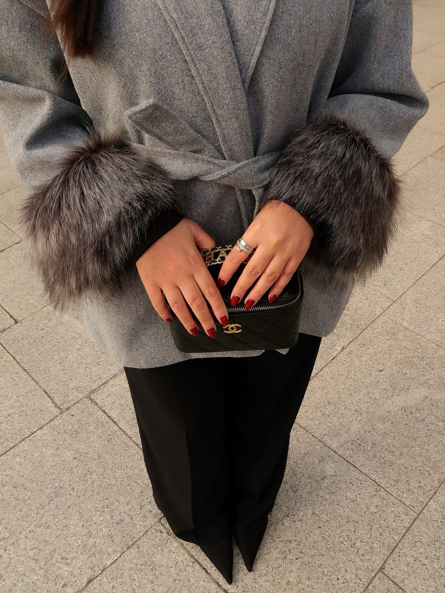 Manteau Le Parisien Gris
