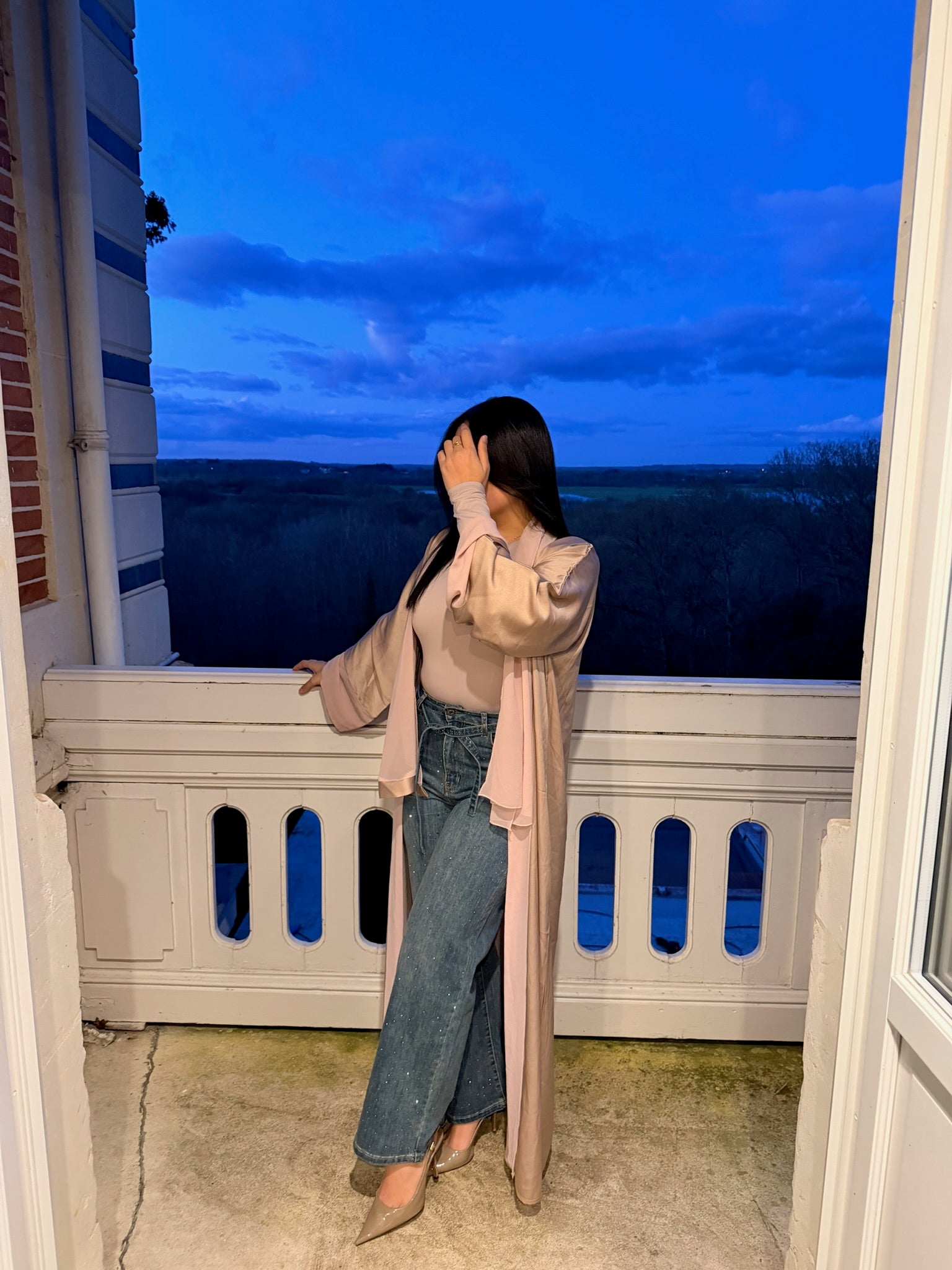 Jeans strass Blue