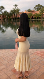 Moda Dress Beige