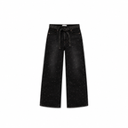 Jeans strass - Noir