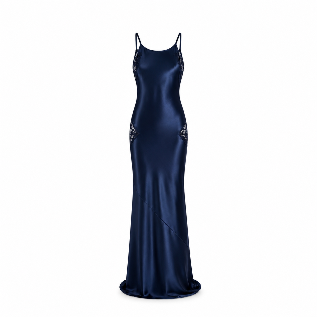 Robe satinée - Blue
